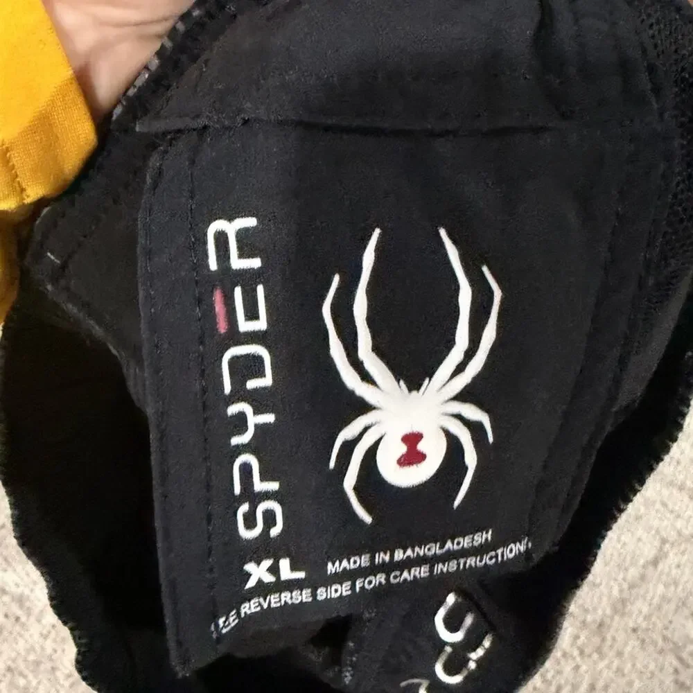 Spyder Men's Black and Gray Swim Shorts Size XL